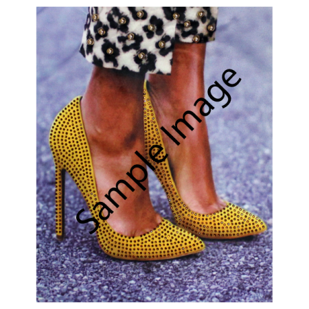 Neon Yellow Black Patent Ankle Strap Heels | Tajna Shoes – Tajna Club